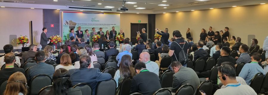 新朝陽(yáng)赴巴西亮相ACE農(nóng)化展，公司生物技術(shù)和產(chǎn)品引發(fā)高度關(guān)注